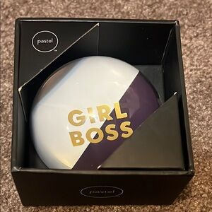Pastel Girl Boss Paperweight Chic Office Accessories